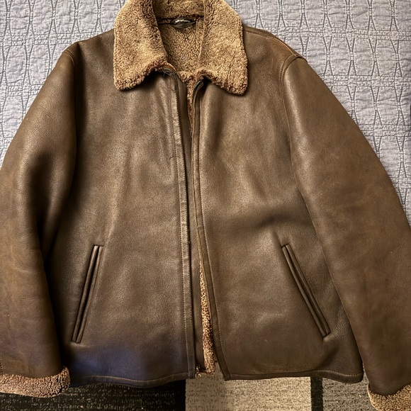 Cole Haan Leather Jacket - Picture 8 of 9